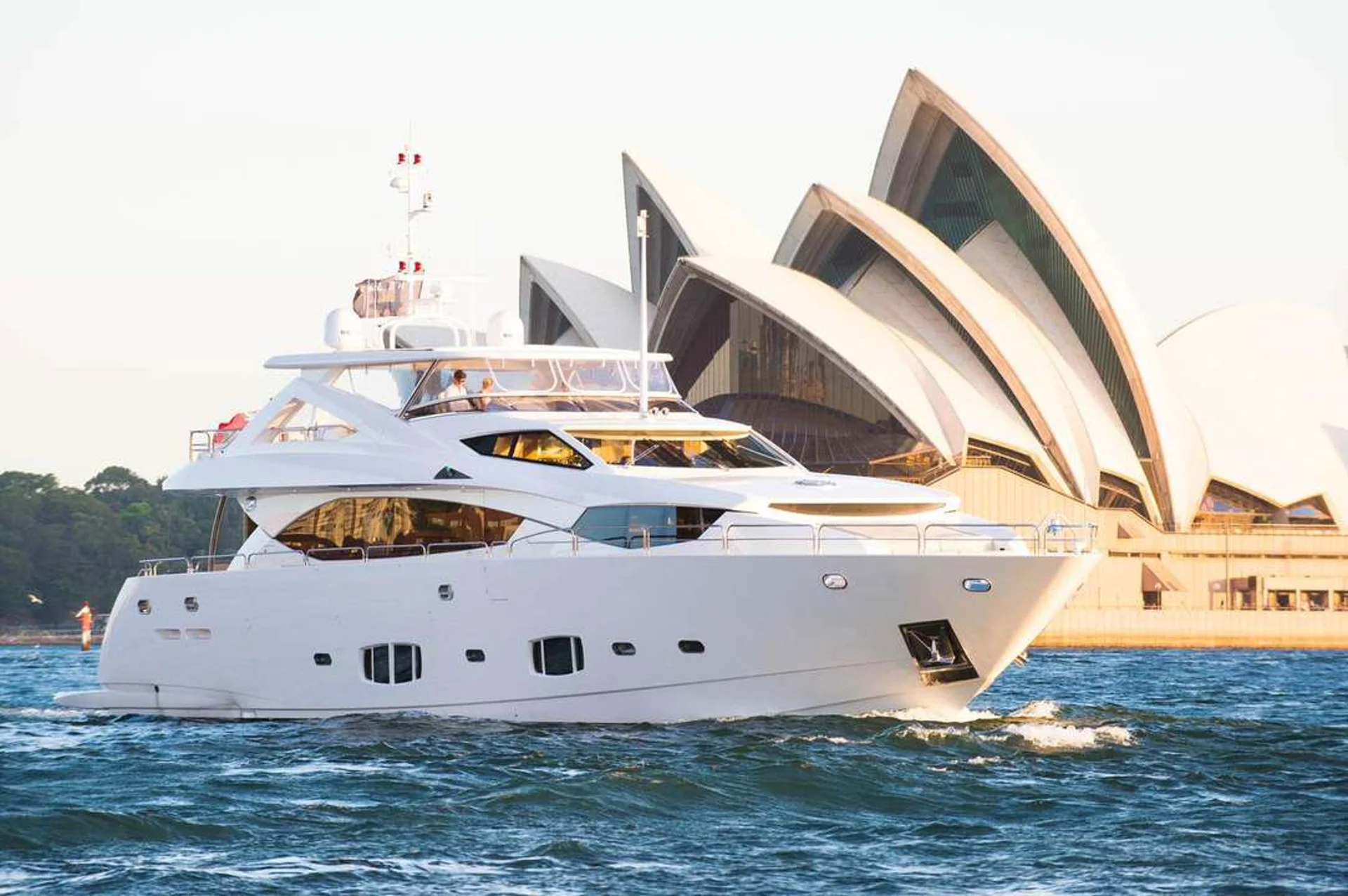 CHAOS on Sydney Harbour with the Opera House behind