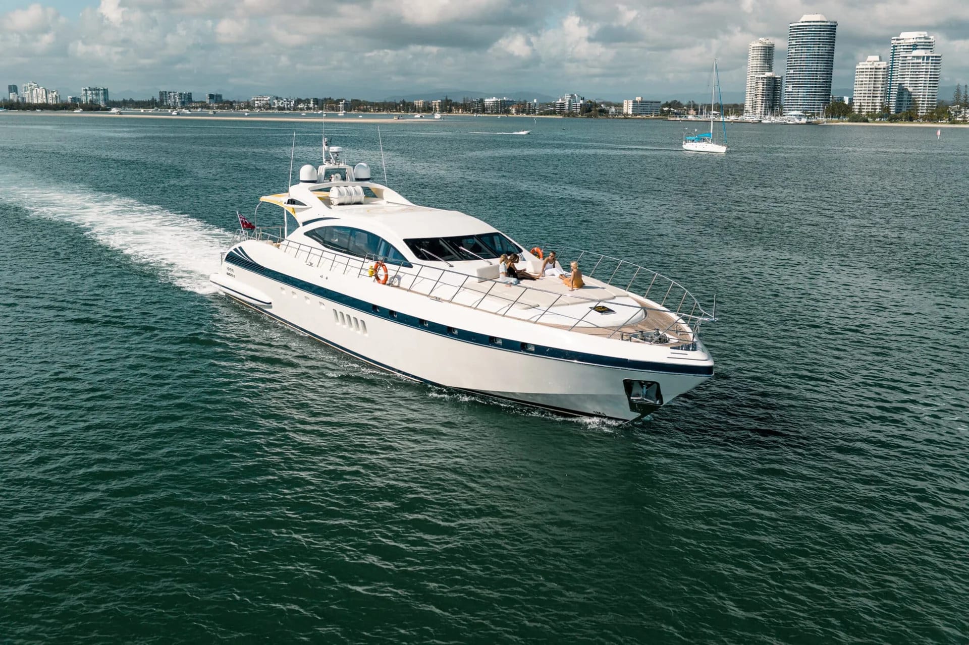 YOT Capri underway